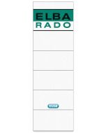 Photo Etiquettes pour dos de classeur - 59 x 190 mm - Blanc ELBA 100420947