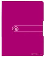 Photo HERLITZ : Porte-bloc chemise easy orga to go A4 Fuchsia 11226628