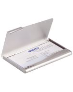 Photo Étui pour cartes de visite - Aluminium DURABLE Business Card Box