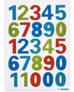 Image Etiquettes à chiffres autocollants de couleur HERMA