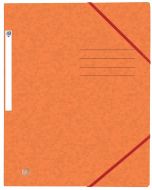 Photo Chemise à élastiques A4 - 3 rabats - Orange OXFORD Top File+