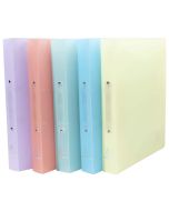 Photo Classeur semi-rigide - 2 anneaux de 30 mm - Assortiment EXACOMPTA Chromaline Pastel