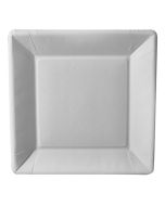 Assiette jetable en carton - 225 x 225 mm PAP STAR Pure