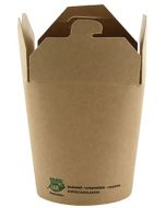 Photo Boîte à snack - 65 x 58 x 75 mm PAP STAR Pure