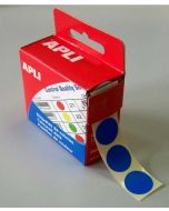 Photo Pastilles adhésives 15 mm - Bleu AGIPA 115008 Etiquettes