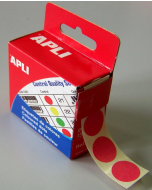 Pastilles adhésives 15 mm - Rose AGIPA 115010 Etiquettes