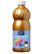 Photo LEFRANC Gouache liquide Or - 1000 ml (Peinture) 