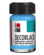 Photo MARABU : Vernis acrylique - Decorlack - 15 ml - Bleu clair