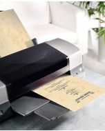 Photo SIGEL DP181 : Lot de 25 feuilles marbrées - Format A4 - Beige