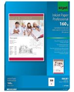 Photo SIGEL IP383 : Lot de 100 papiers photos couchés - A3 - 160 g/m²