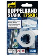 Photo UHU : Ruban adhésif double face - 19 mm x 1,5 m  Collage