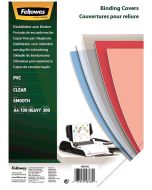 Couverture transparente pour reliure A4 - PVC 0,30 mm FELLOWES