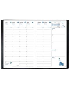 Agenda de poche 2024 Semainier - Affaires - 100 x 150 mm QUO VADIS pages