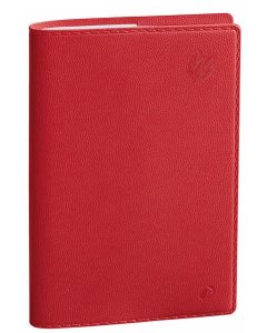 Agenda de poche 2025 - Affaires Equology - 100 x 150 mm - Rouge QUO VADIS