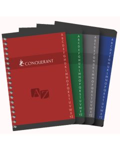 Répertoire AZ quadrillé - 297 x 210 mm CONQUERANT image couverture