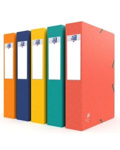 Boîte de classement Dos 60 mm - Assortiment OXFORD Bicolor Recyc+