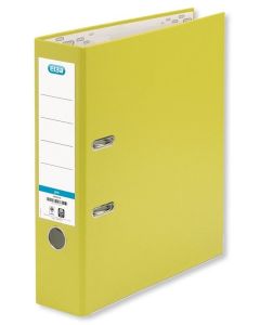 Classeur à levier - Dos 80 mm - Jaune ELBA Smart Pro