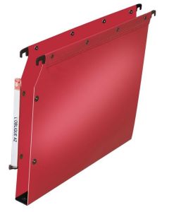 Dossiers suspendus - 30 mm - Rouge L'OBLIQUE Lot de 10