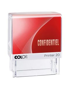 CONFIDENTIEL Tampon automatique COLOP 100657 (Encre Rouge)