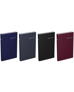 Agenda Journalier 2025 - Ligne - 140 x 220 mm - Assortiment : LECAS Carré Travers 2025