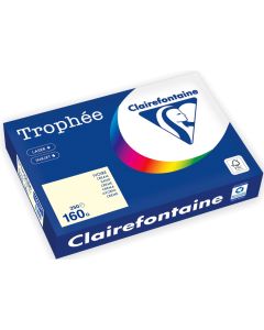 Ramette de papier Trophée de 250 feuilles A4 160g - Ivoire : CLAIREFONTAINE Visuel