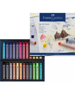 Craies pastel - 24 couleurs assorties : FABER-CASTELL Studio Quality Modèle
