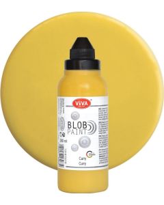 Peinture effet 3D - Blob Paint Modern Pastel - Curry VIVA image