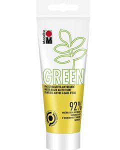 Peinture Alkyde - 100 ml - Jaune moyen MARABU Green