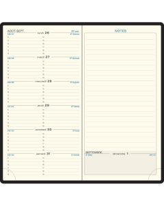 Agenda de poche Semainier 2026 - 175 x 90 mm Assortiment EXACOMPTA Espace 17