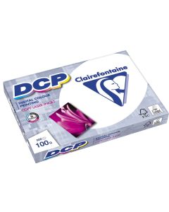 Ramette de papier de 500 feuilles A3 DCP - 100 g - Blanc : CLAIREFONTAINE Visuel