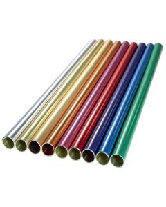 Feuille d'Aluminium - Violet et doré - 500 x 780 mm : FOLIA Visuel