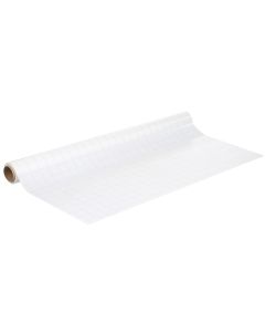 Rouleau blanc quadrillé électrostatique 600 x 800 mm NOBO