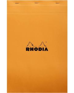 Bloc-Notes quadrillé - 210 x 318 mm A4+ : RHODIA N°19 Couverture Orange Modèle