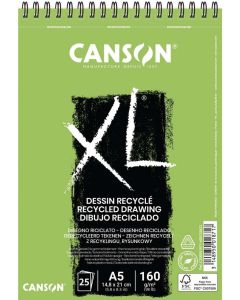 Photo CANSON : Bloc pour croquis - XL RECYCLED A5 200001871