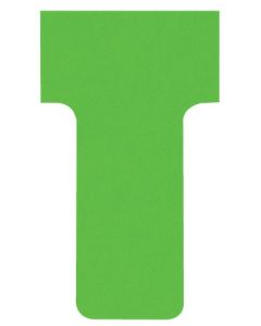 Fiches T - Indice 1 / 28 mm - Vert : NOBO Lot de 100 Visuel