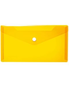 Pochette enveloppe DL à bouton-pression - Transparente HERMA