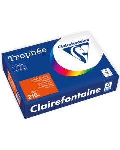 Ramette de papier de 250 feuilles A4 210g - Rouge Cardinal CLAIREFONTAINE Trophée