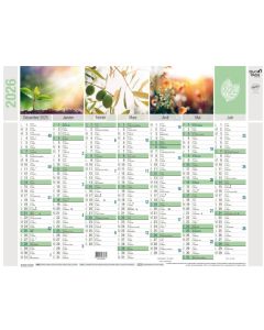 Calendrier mural 2025 - Equology - 550 x 405 mm QUO VADIS