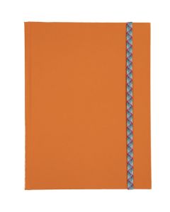 Carnet de Notes Pages lignées 22 x 17 cm - Orange LE DAUPHIN Iderama