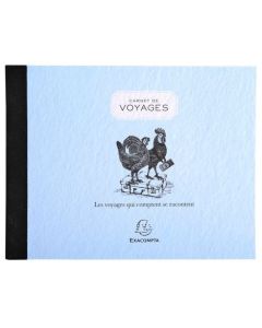 Carnet de voyage - 115 x 150 mm - 40 pages EXACOMPTA Couverture