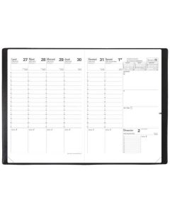 Recharge pour agenda Semainier 2025/2026 - 180 x 240 mm QUO VADIS Planning SD