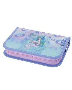 Étui scolaire Mystic Mermaid - Violet/Rose - 31 pièces HERLITZ