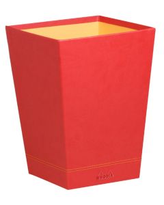 Corbeille à papier RHODIARAMA -  270 x 270 x 320 mm - Coquelicot RHODIA 