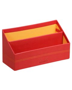 Corbeille à Courrier 3 compartiments - Noir : WEDO Office Photo