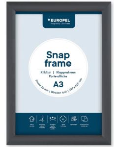 Cadre Porte affiche - A3 - Gris graphite : EUROPEL image