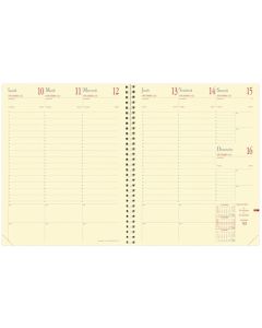 Recharge pour agenda de bureau 2026 - Manager - 210 x 270 mm QUO VADIS