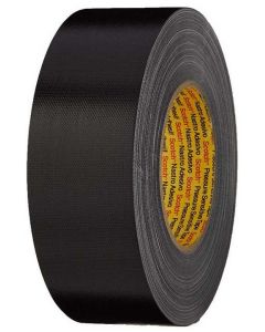 Photo Ruban adhésif toilé - 50 mm x 50 m - Noir 3M Premium 389 Image