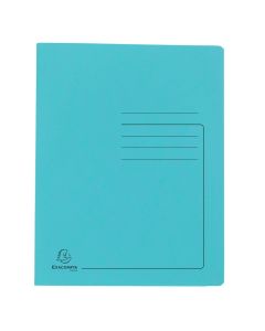 Chemise à lamelle imprimée A4 - Turquoise : EXACOMPTA image