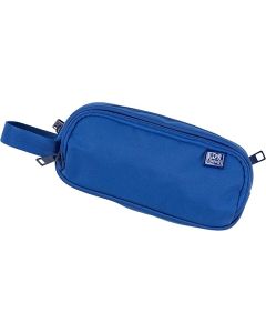 Trousse 3 compartiments pour stylos - Bleu OXFORD B-Smart