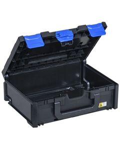 Boîte de rangement - 396 x 296 x 145 mm - Noir/Bleu ALLIT EuroPlus MetaBox 145